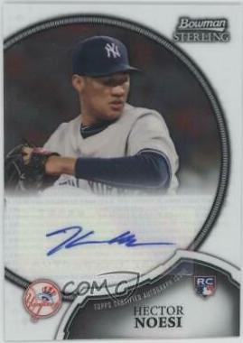 Hector Noesi #2 Baseball Cards 2011 Bowman Sterling Rookie Autographs