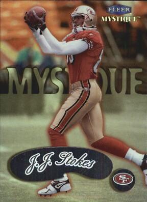 J.J. Stokes #3 Football Cards 1999 Fleer Mystique