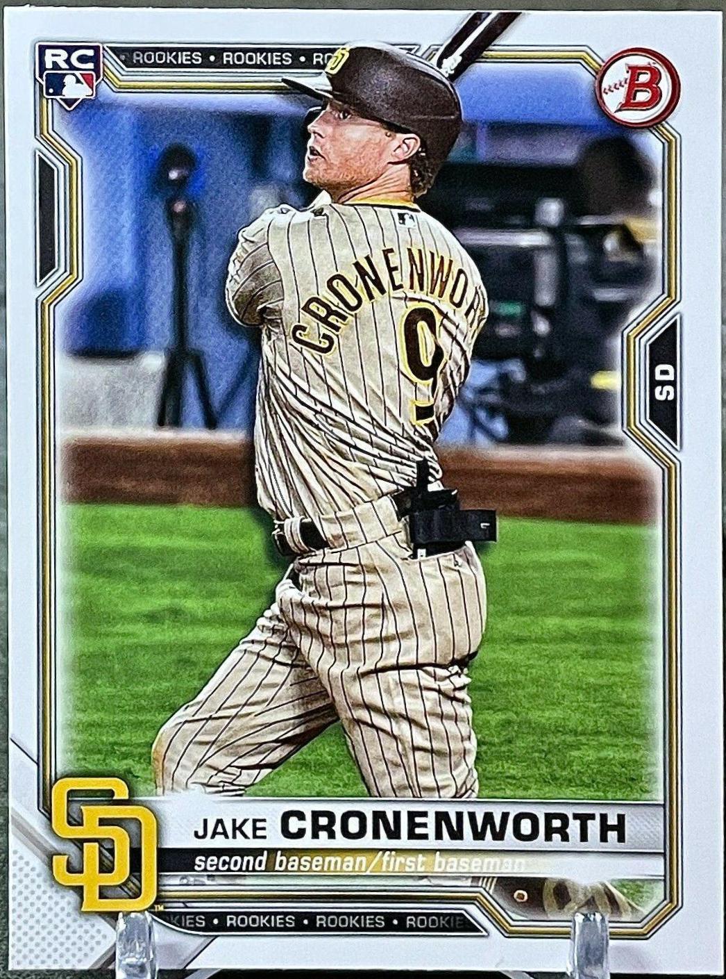 Jake Cronenworth #45 Baseball Cards 2021 Bowman