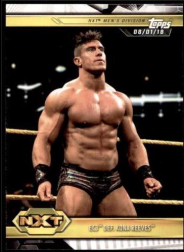EC3 def. Kona Reeves #41 Wrestling Cards 2019 Topps WWE NXT