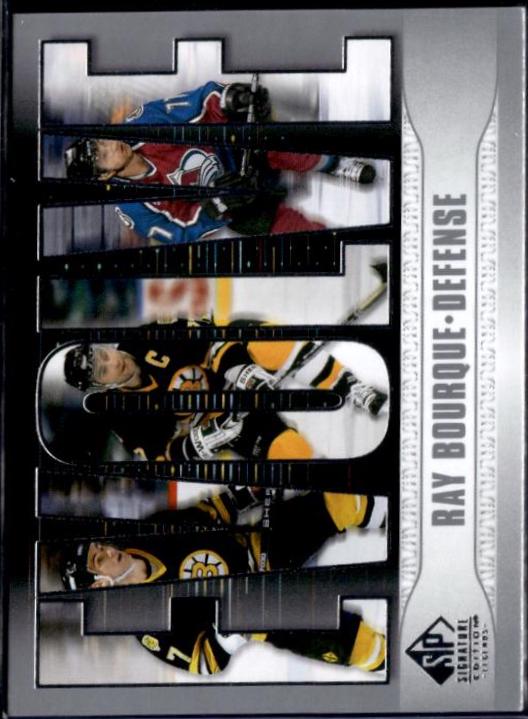 Ray Bourque #E-20 Hockey Cards 2020 SP Signature Edition Legends Evolve
