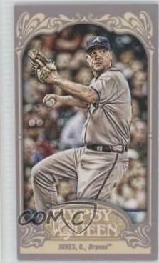 Chipper Jones #20 Baseball Cards 2012 Topps Gypsy Queen