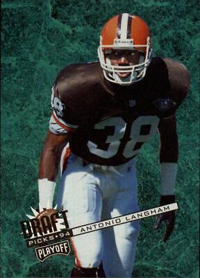 Antonio Langham #98 Football Cards 1994 Playoff Contenders