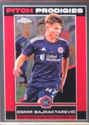 Esmir Bajraktarevic #127 Soccer Cards 2023 Topps Chrome MLS
