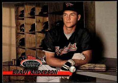 Brady Anderson #507 Baseball Cards 1993 Stadium Club