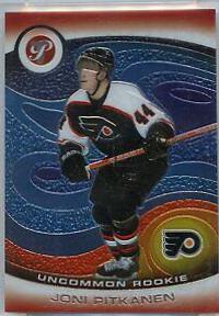 Joni Pitkanen #144 Hockey Cards 2003 Topps Pristine