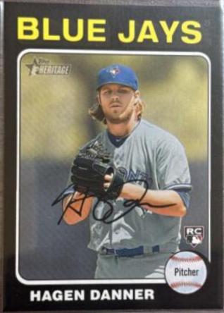 Hagen Danner [Black] #495 Prices | 2024 Topps Heritage | Baseball Cards