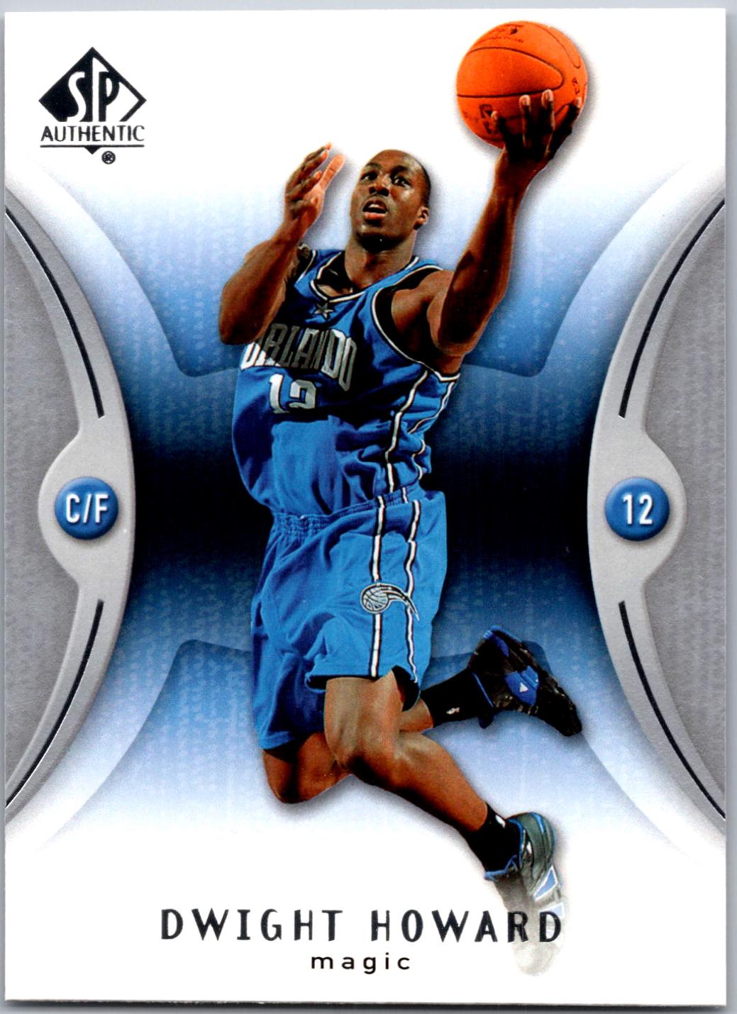 Dwight Howard #62 2006-07 SP Authentic Basketball