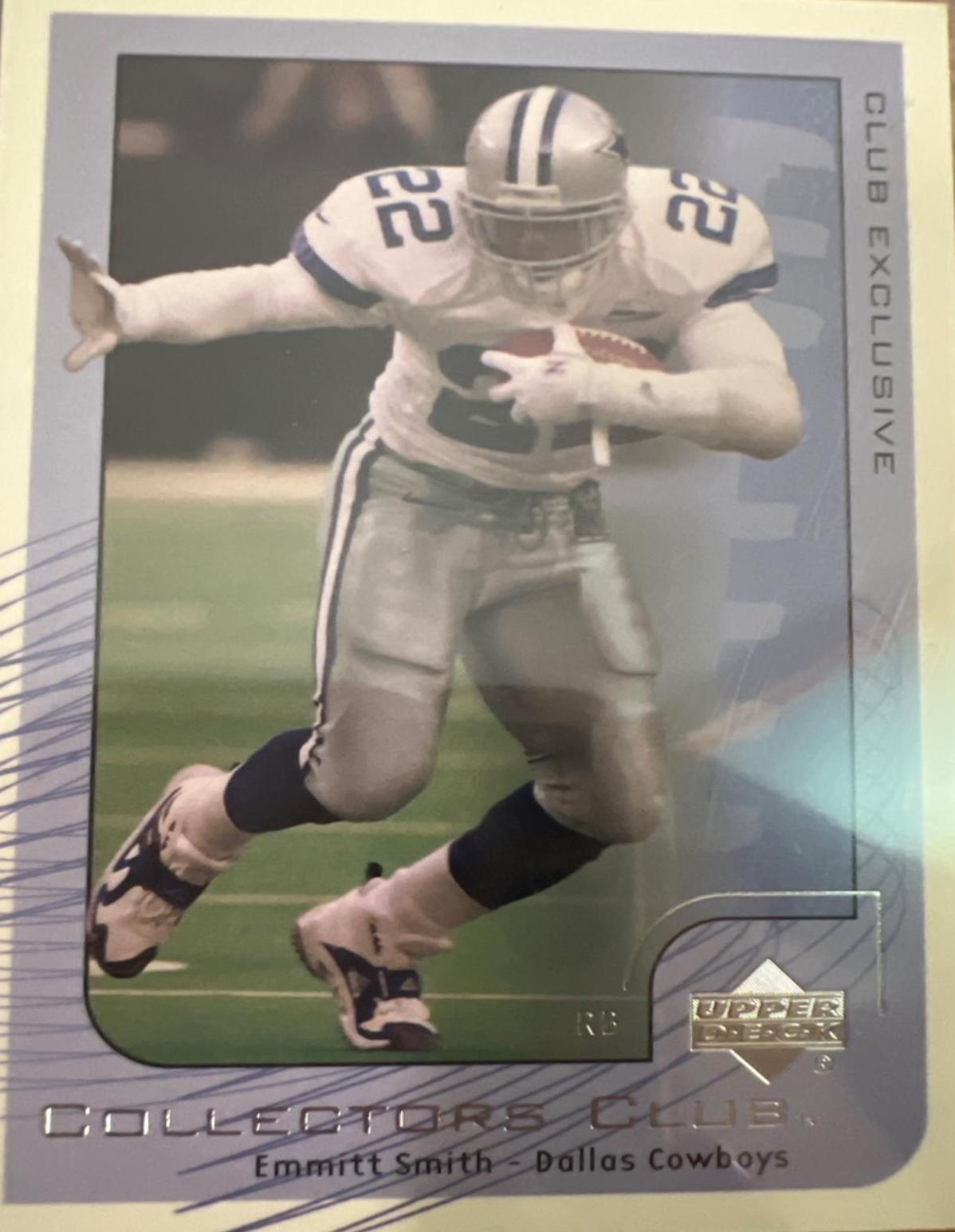 Emmitt Smith #NFL8 Basketball Cards 2002 Upper Deck Collector's Club