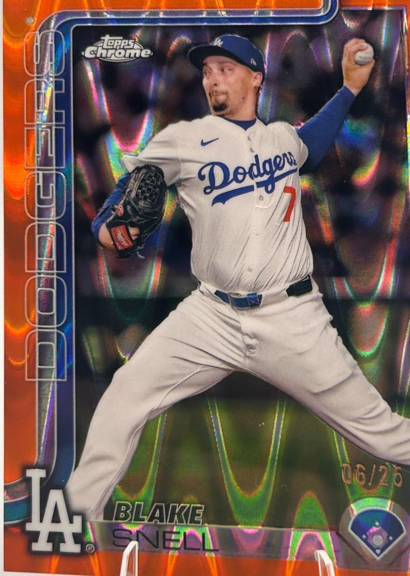 Blake Snell [Orange Raywave] #175