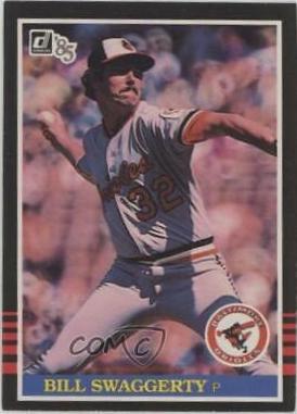 Bill Swaggerty #392 Baseball Cards 1985 Donruss