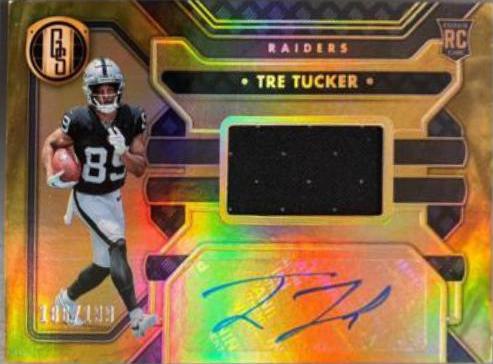 Tre Tucker #236 2023 Panini Gold Standard Football