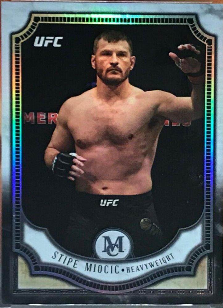 Stipe Miocic #1 Ufc Cards 2018 Topps UFC Museum Collection