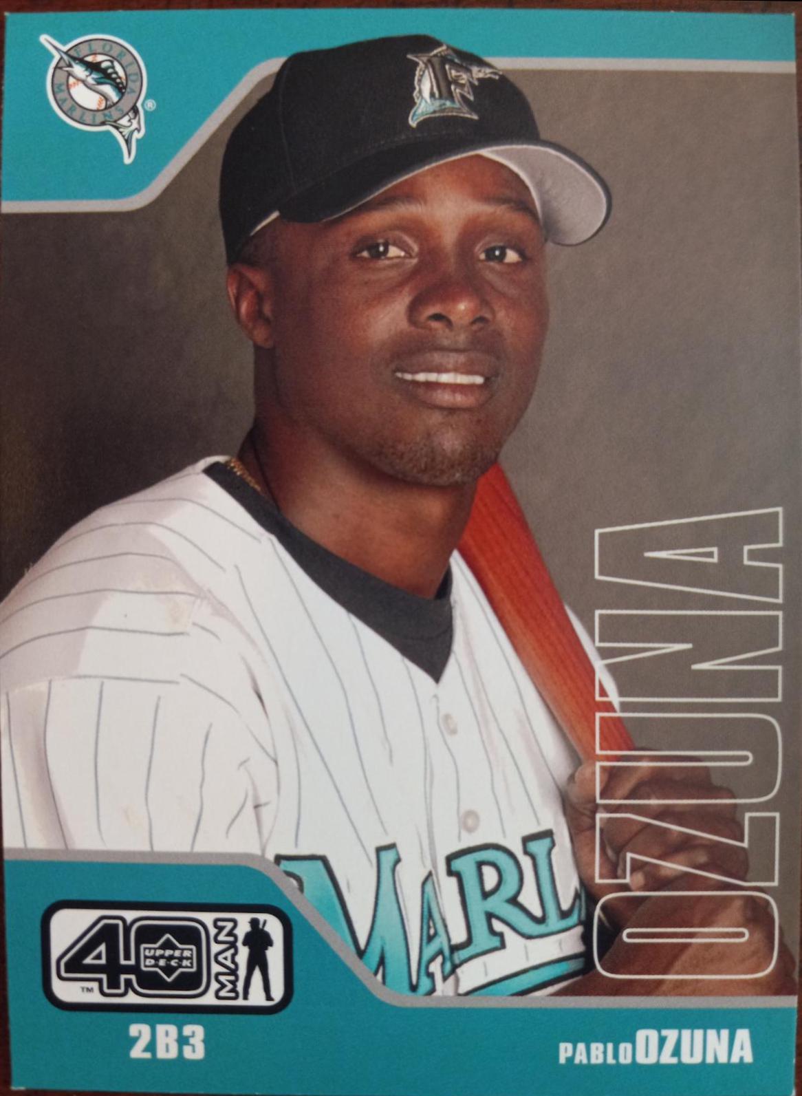 Pablo Ozuna #797 Baseball Cards 2002 Upper Deck 40 Man