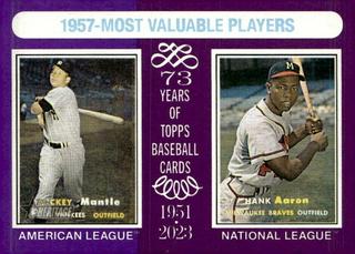 Hank Aaron / Mickey Mantle