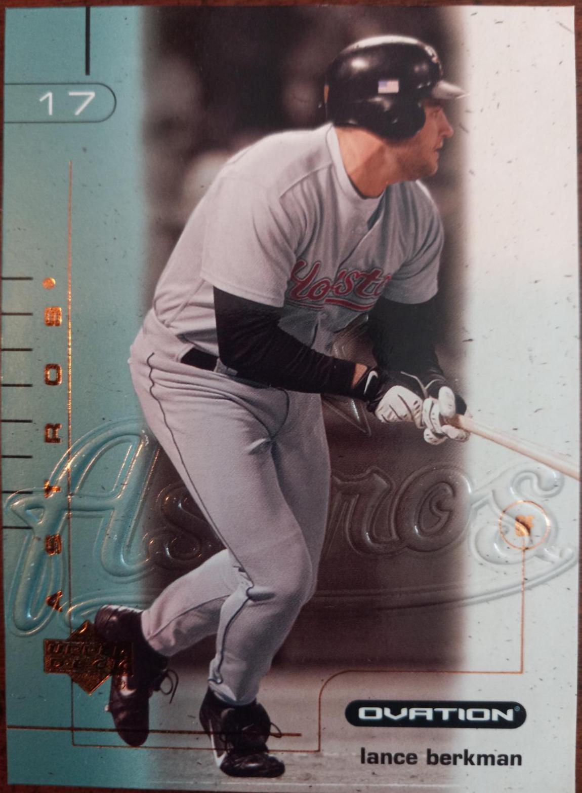 Lance Berkman #30 Baseball Cards 2002 Upper Deck Ovation