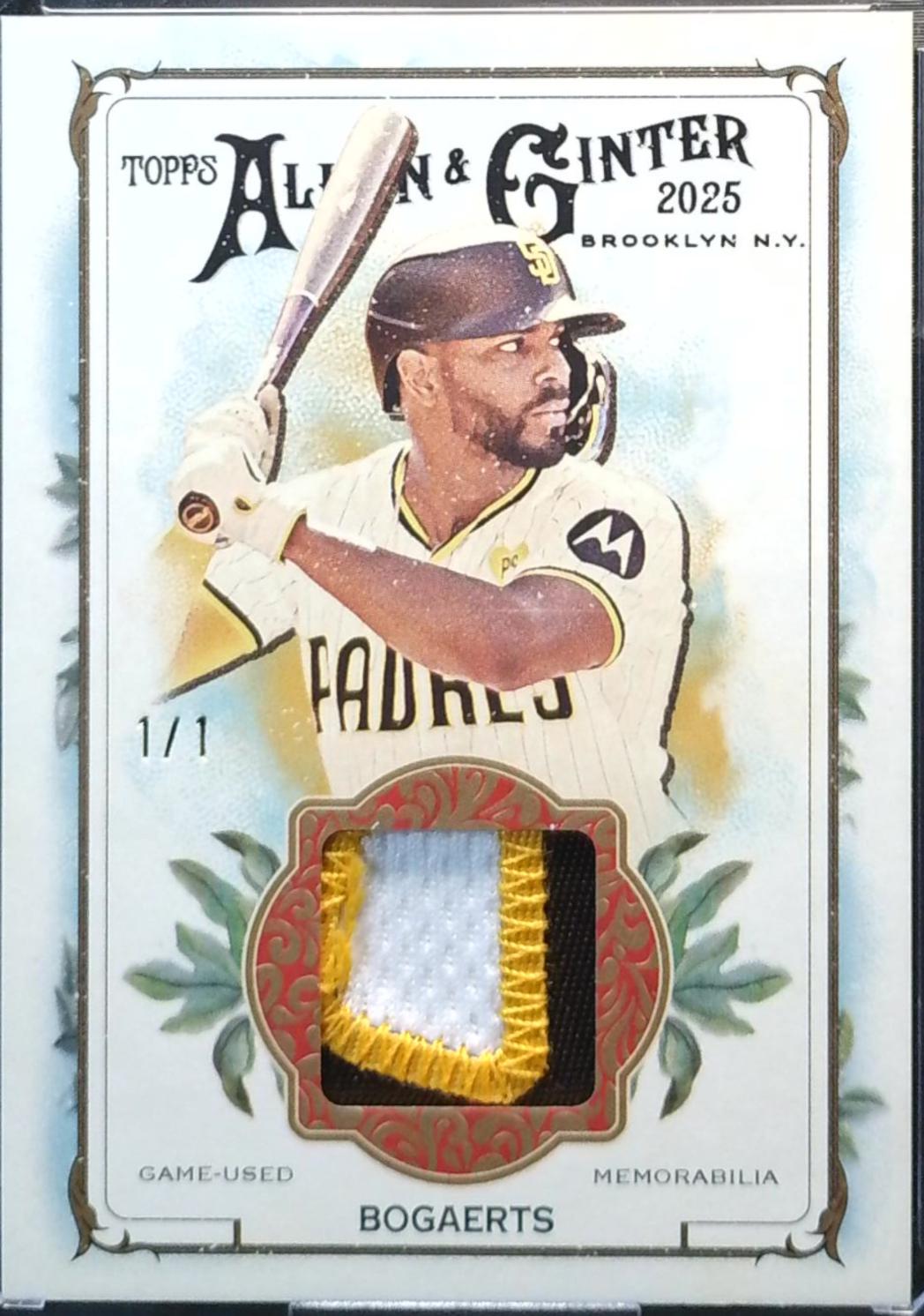Xander Bogaerts [Allen and  Ginter Man Back] #AGR-XB
