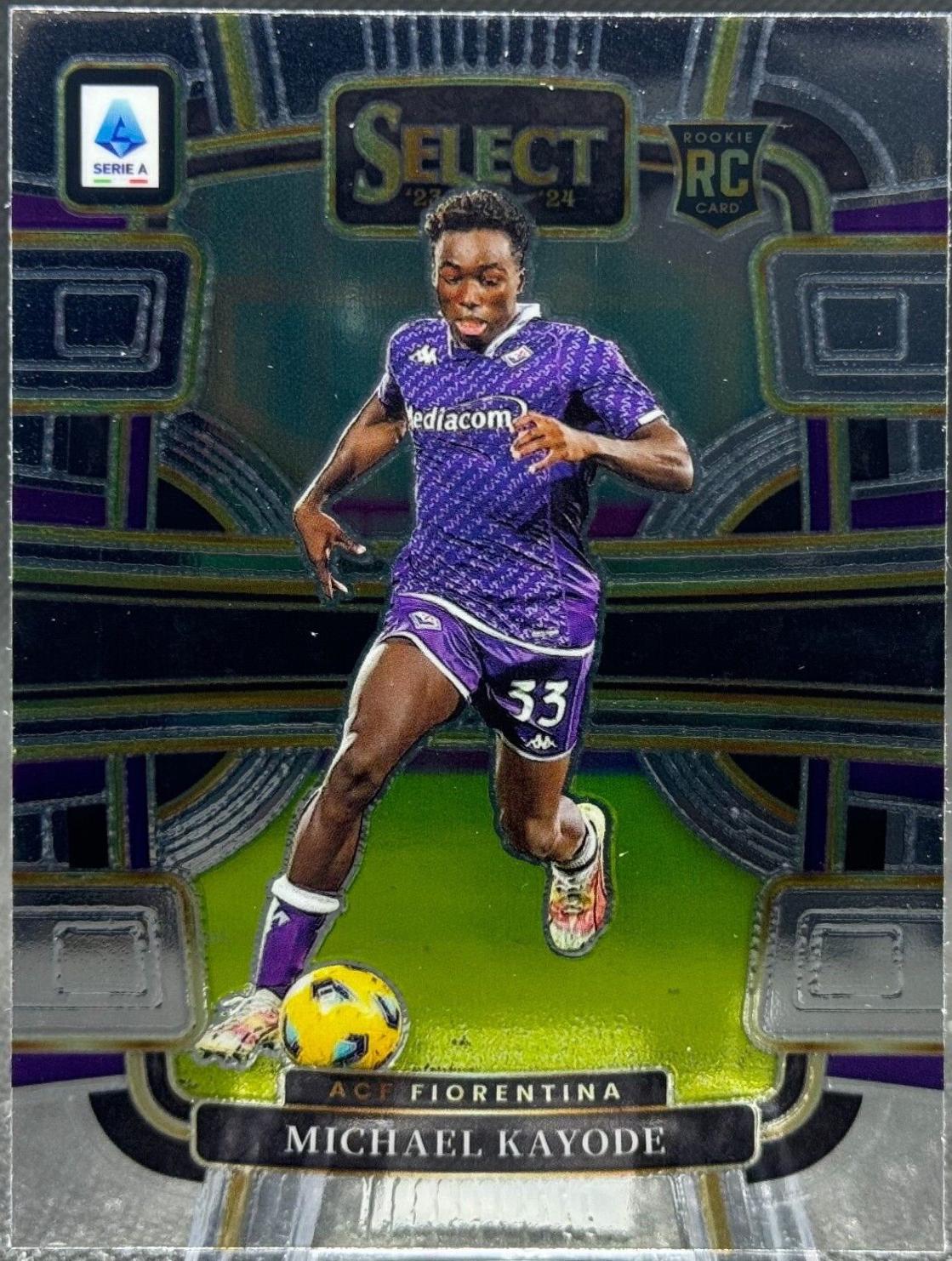 Michael Kayode #13 Soccer Cards 2023 Panini Select Serie A