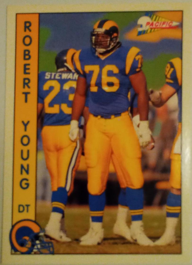 Robert Young #483 Football Cards 1992 Pacific