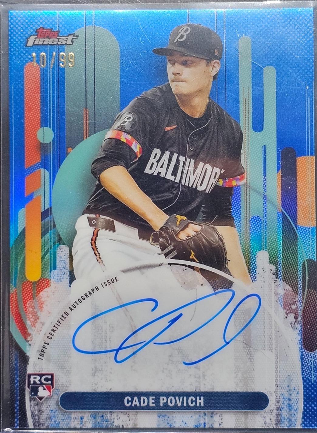 Cade Povich [Blue Refractor] #FA-CP