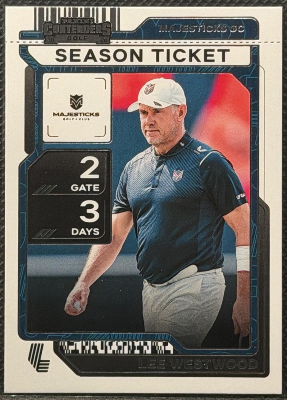 Lee Westwood #29 2026 Panini Contenders LIV Golf