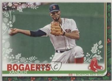 Xander Bogaerts #HW123 2019 Topps Holiday Mega Box Baseball