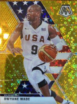 Dwyane Wade [Gold Mosaic] #259 Prices | 2019 Panini Mosaic