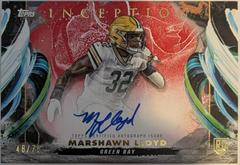 Marshawn Lloyd [Red] #RAV-ML Football Cards 2024 Topps Inception Rookie Autograph Variation Prices