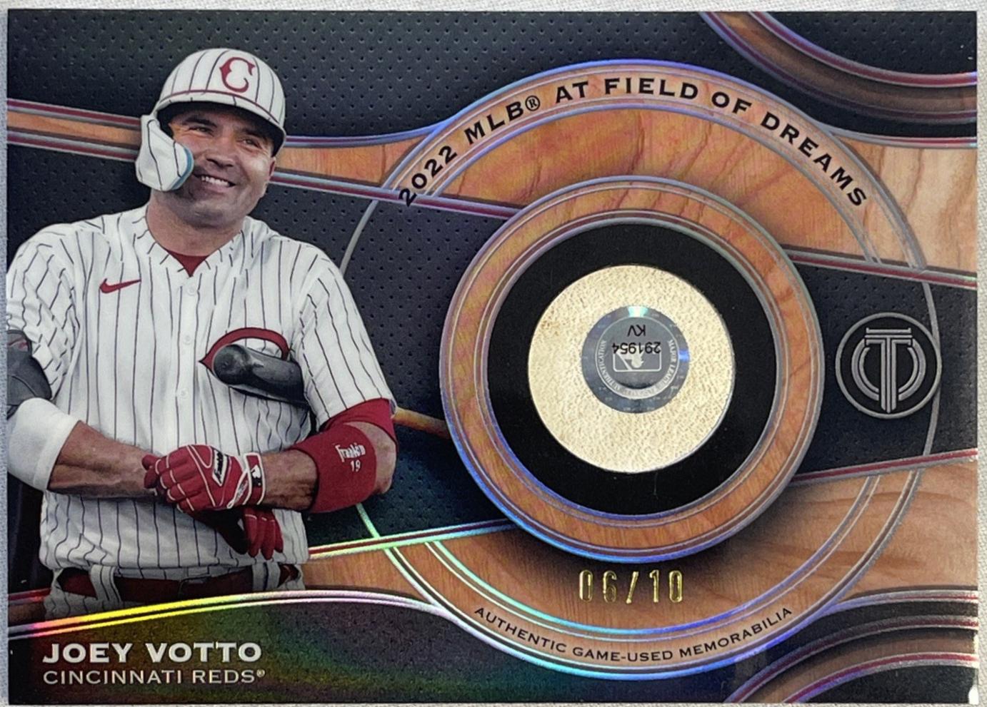 Joey Votto #MRB-JV Baseball Cards 2025 Topps Tribute Milestone Relic