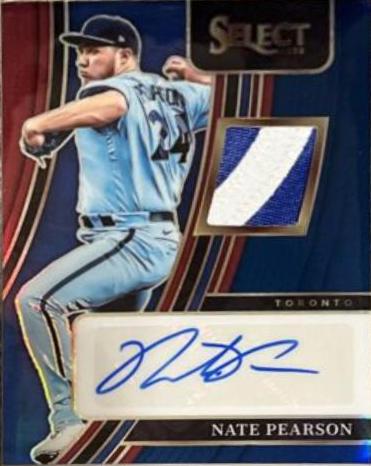 Nate Pearson #S-NP Baseball Cards 2022 Panini Select Signatures