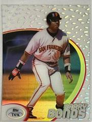 Barry Bonds [Pattern 88] #3 Baseball Cards 1998 Topps Tek Prices
