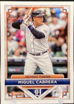 Miguel Cabrera #90 2023 Topps Flagship Collection Baseball