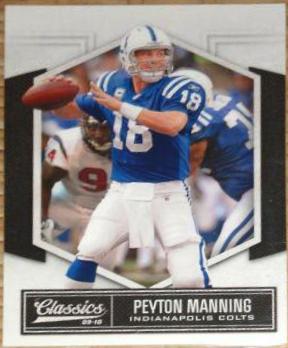 Peyton Manning #42 Football Cards 2010 Panini Classics