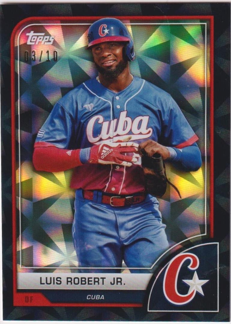 Luis Robert Jr. [SP Variation Black Difractor] #88