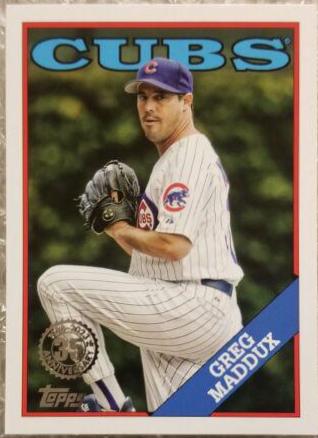 Greg Maddux #88US-14 Baseball Cards 2023 Topps Update 1988