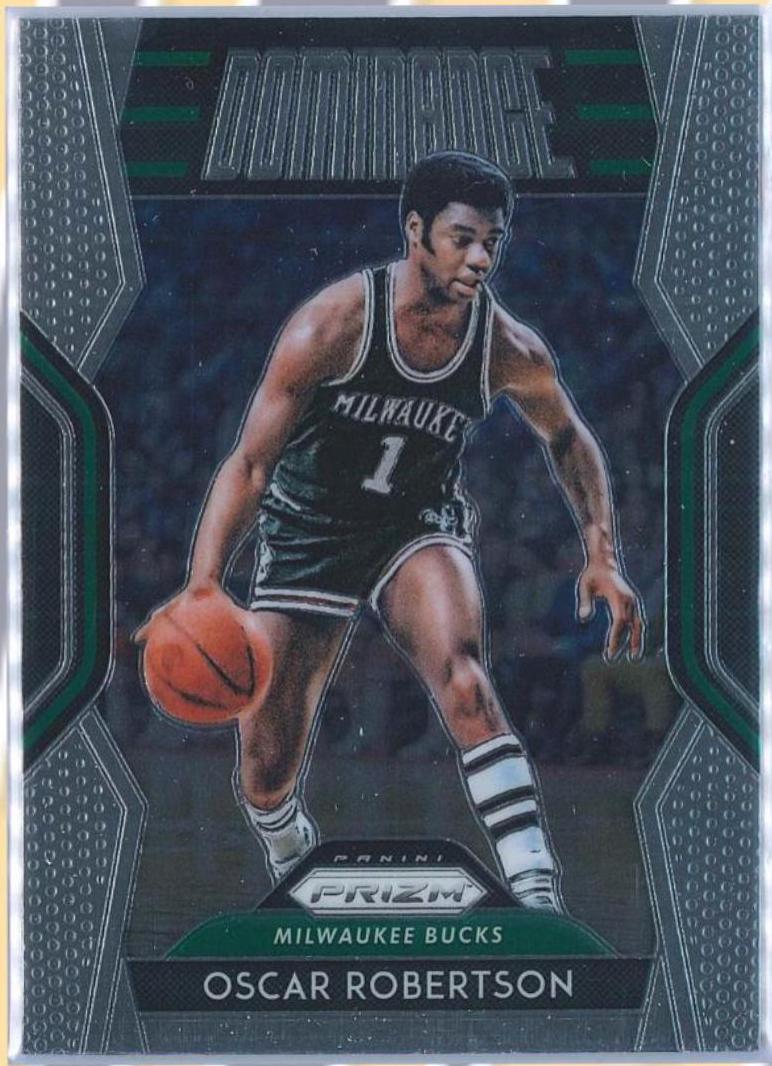 Oscar Robertson #5 Basketball Cards 2018 Panini Prizm Dominance