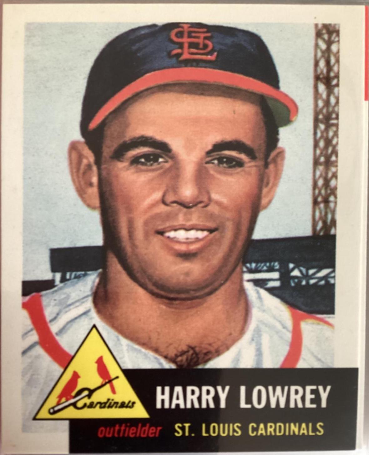 Harry Lowrey #16 Baseball Cards 1991 Topps Archives 1953