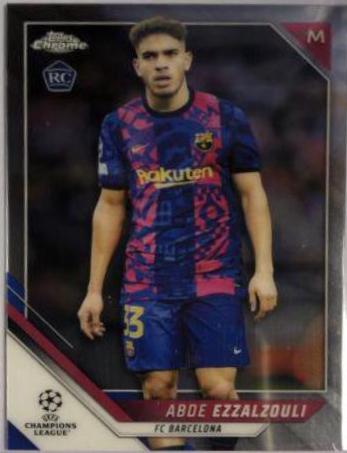 Abde Ezzalzouli #165 Soccer Cards 2021 Topps Chrome UEFA Champions League