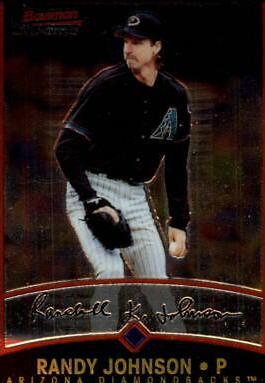 Randy Johnson #12 Baseball Cards 2001 Bowman Chrome