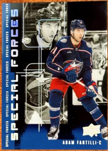 Adam Fantilli #SF-6 Hockey Cards 2023 Upper Deck Special Forces