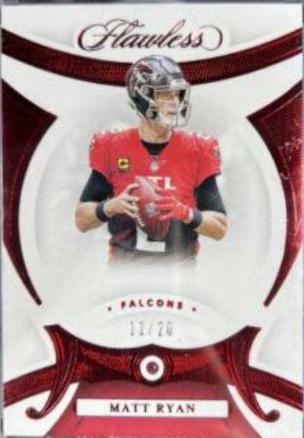 Matt Ryan #6 Football Cards 2020 Panini Flawless