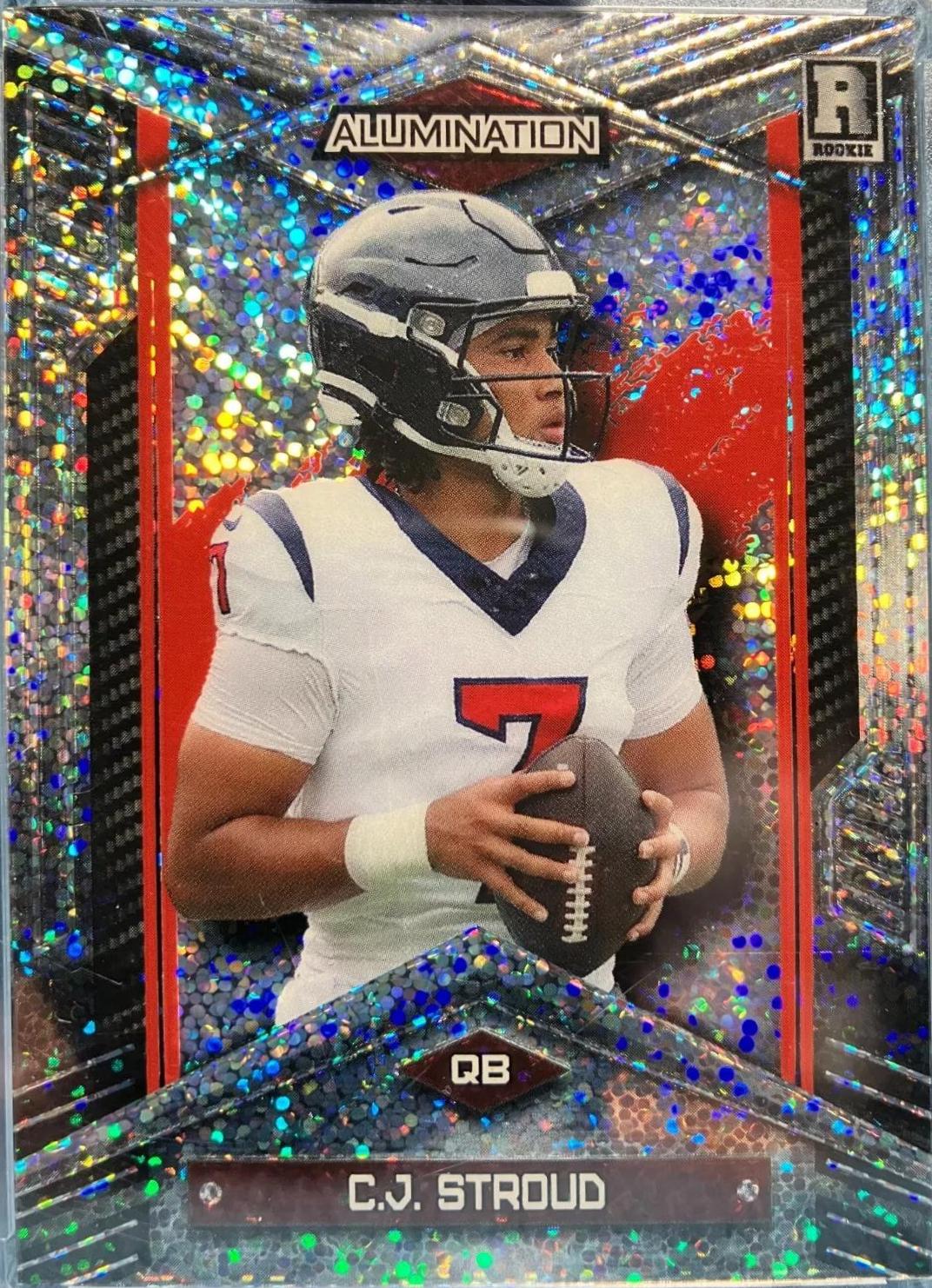 C.J. Stroud #ABC-CS Football Cards 2023 Wild Card Draft Picks