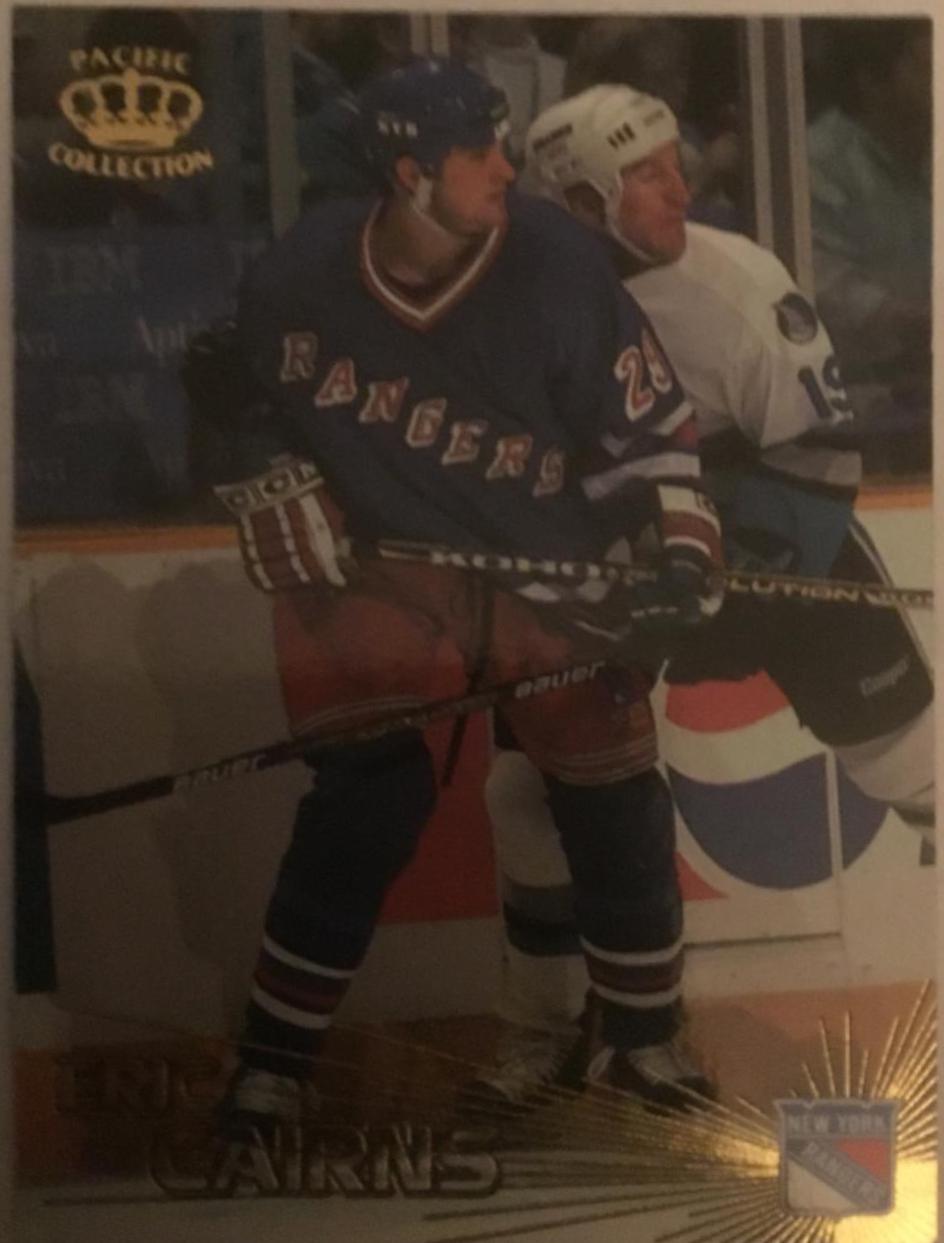Eric Cairns #301 Hockey Cards 1997 Pacific Crown