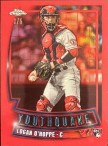 Logan O'Hoppe [Red] #YQ-50 Prices | 2023 Topps Chrome Youthquake