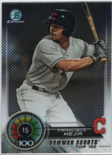 Francisco Mejia #BTP-15 Baseball Cards 2018 Bowman Scouts' Top 100