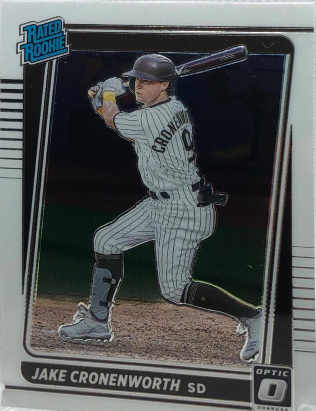 Jake Cronenworth #62 Baseball Cards 2021 Panini Donruss Optic