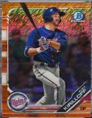 Alex Bregman [Orange Refractor] #60 Baseball Cards 2019 Bowman Chrome Prices