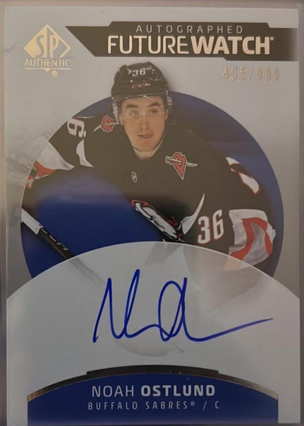 Noah Ostlund #136 2025-26 SP Authentic Hockey