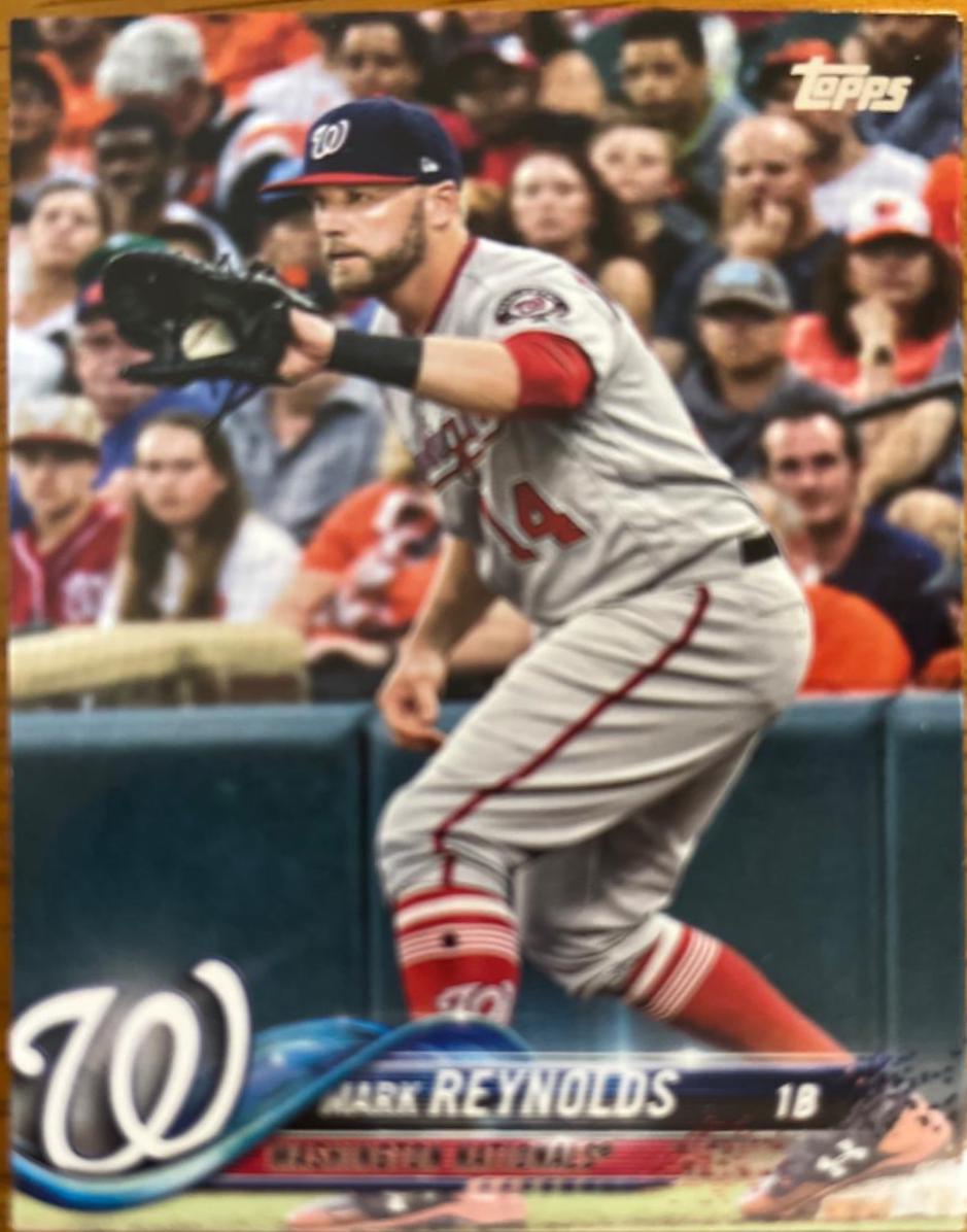 Mark Reynolds Baseball Cards 2018 Topps Update