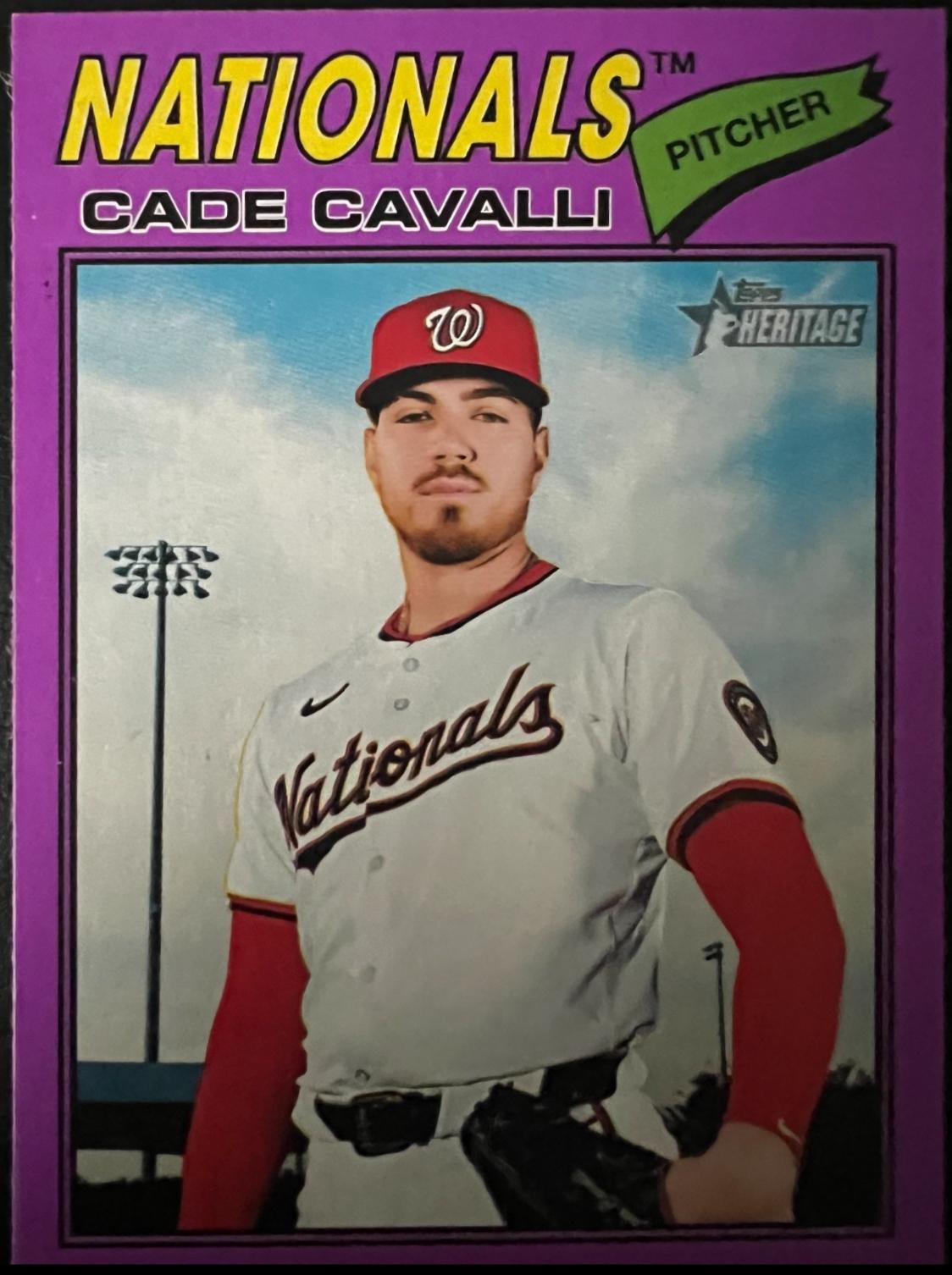 Cade Cavalli [Light Purple Bordered] #68